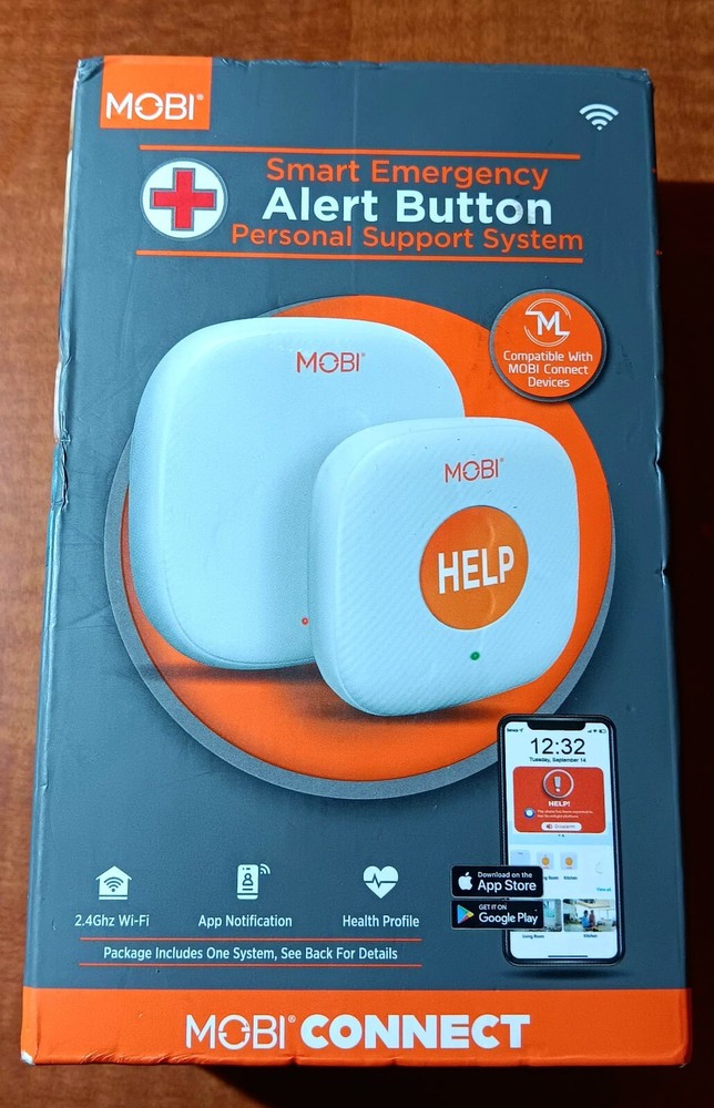 MOBI Connect Smart Bluetooth Alert Button
