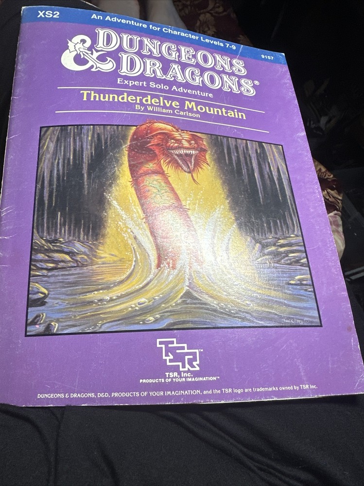 TSR Basic D&D Thunderdelve Mountain Fair+