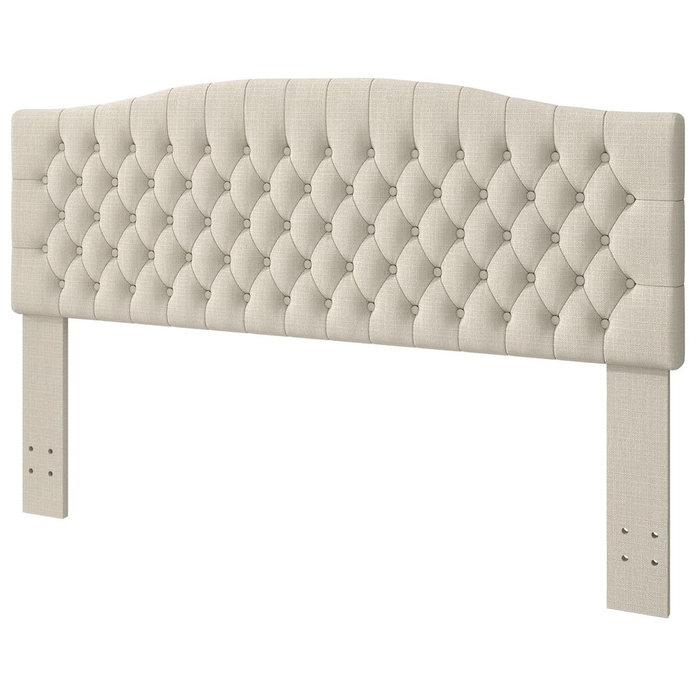 Befurtori King Headboard Only, Upholstered Headboard King Size for Adjustable...
