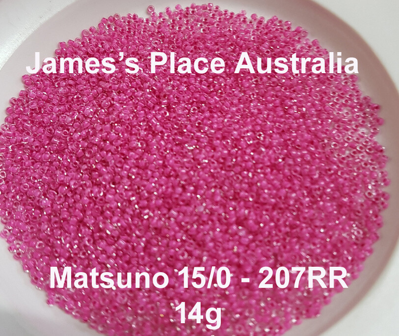 Matsuno Japanese Seed Beads - size 15/0