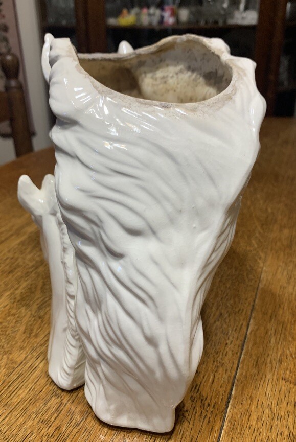 Horse Bust Planter Ceramic Bisque Mare And Foal