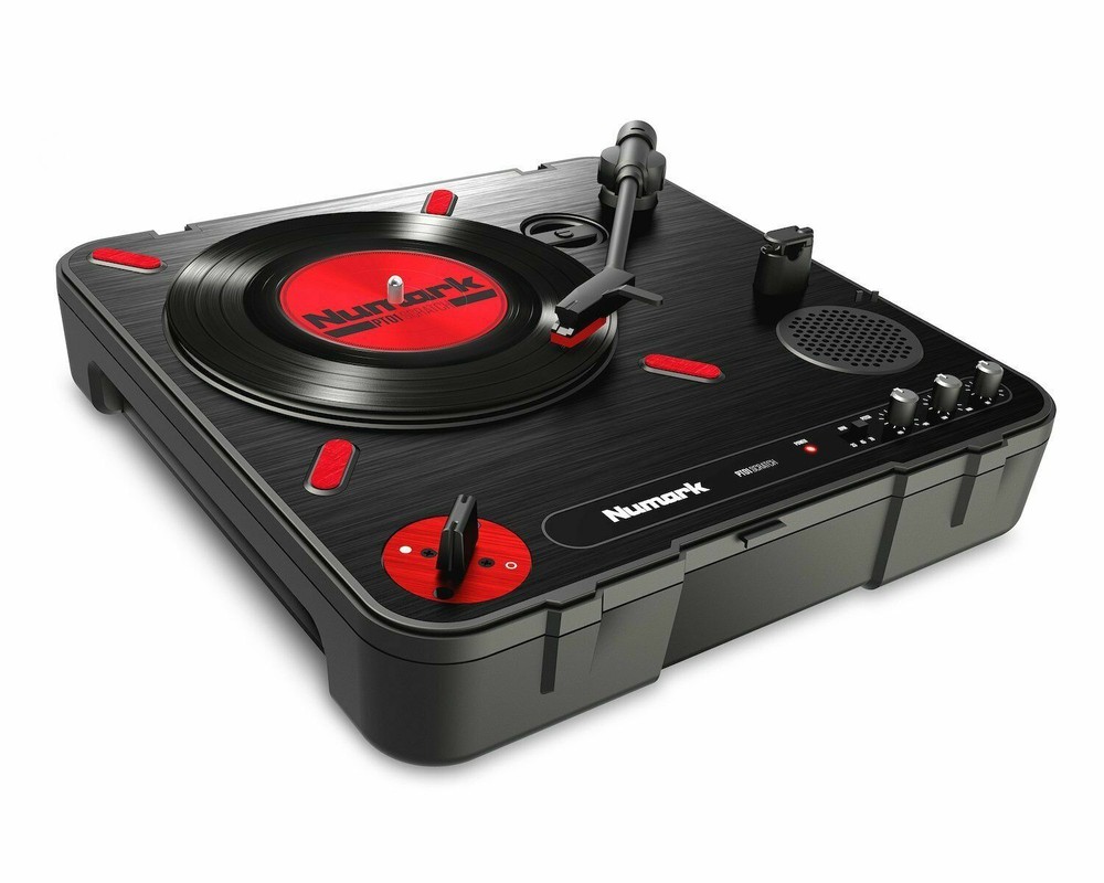 Numark Portable Scratch Turntable Built-in Speaker PT01 SCRATCH