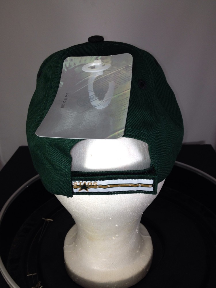 Dallas Stars NHL Licensed Hat Cap NWT Adjustable Back Strap OSFA 100% Cotton
