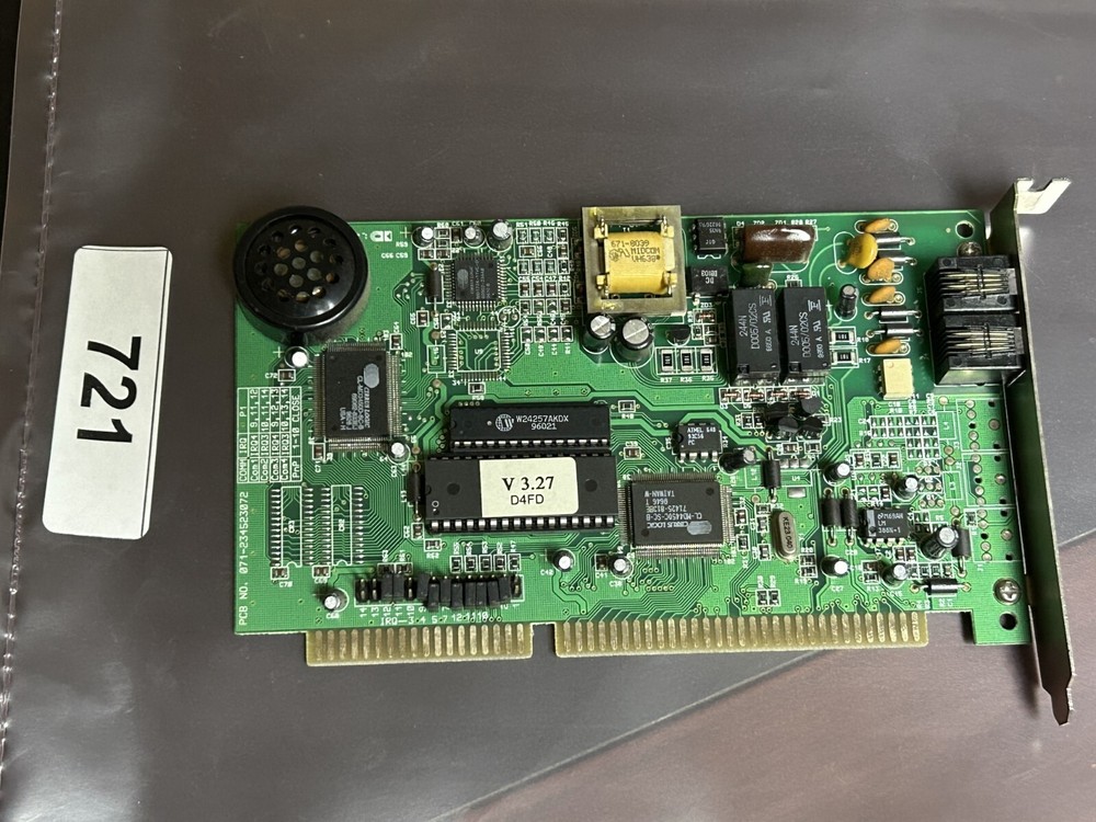 D4FD 33.6VIFX 33.6K ISA Modem Card