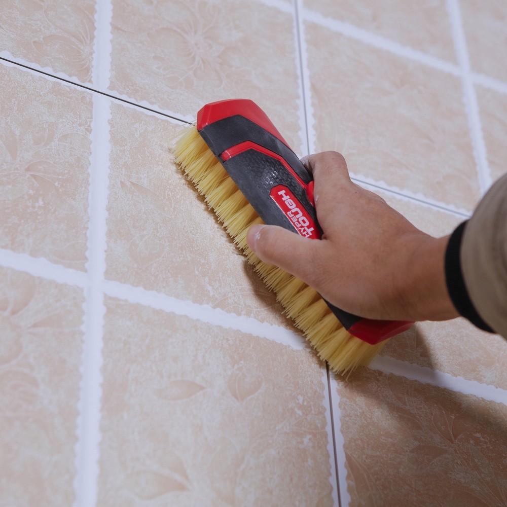 Hyper Tough Scrub Brush with Threaded Pole Socket, 2.8 in