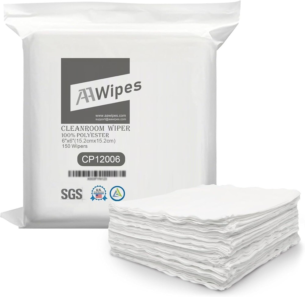 AAwipes Double Knit 100% Polyester Wipers Light Weight Version choose size 150Pc