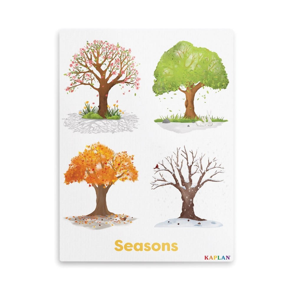 Kaplan Early Learning Seasons Giclee Classroom Wall Print