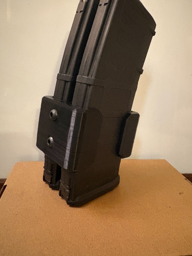 Adjustable Double PMAG Coupler, For PMAG, SIG, RUGER, MINI 14, Keltec, AR