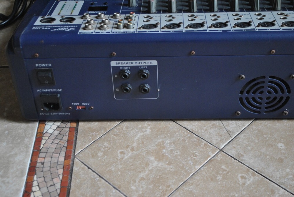 pyle pro pmx 1608 16 chanel 1200 watts mixer