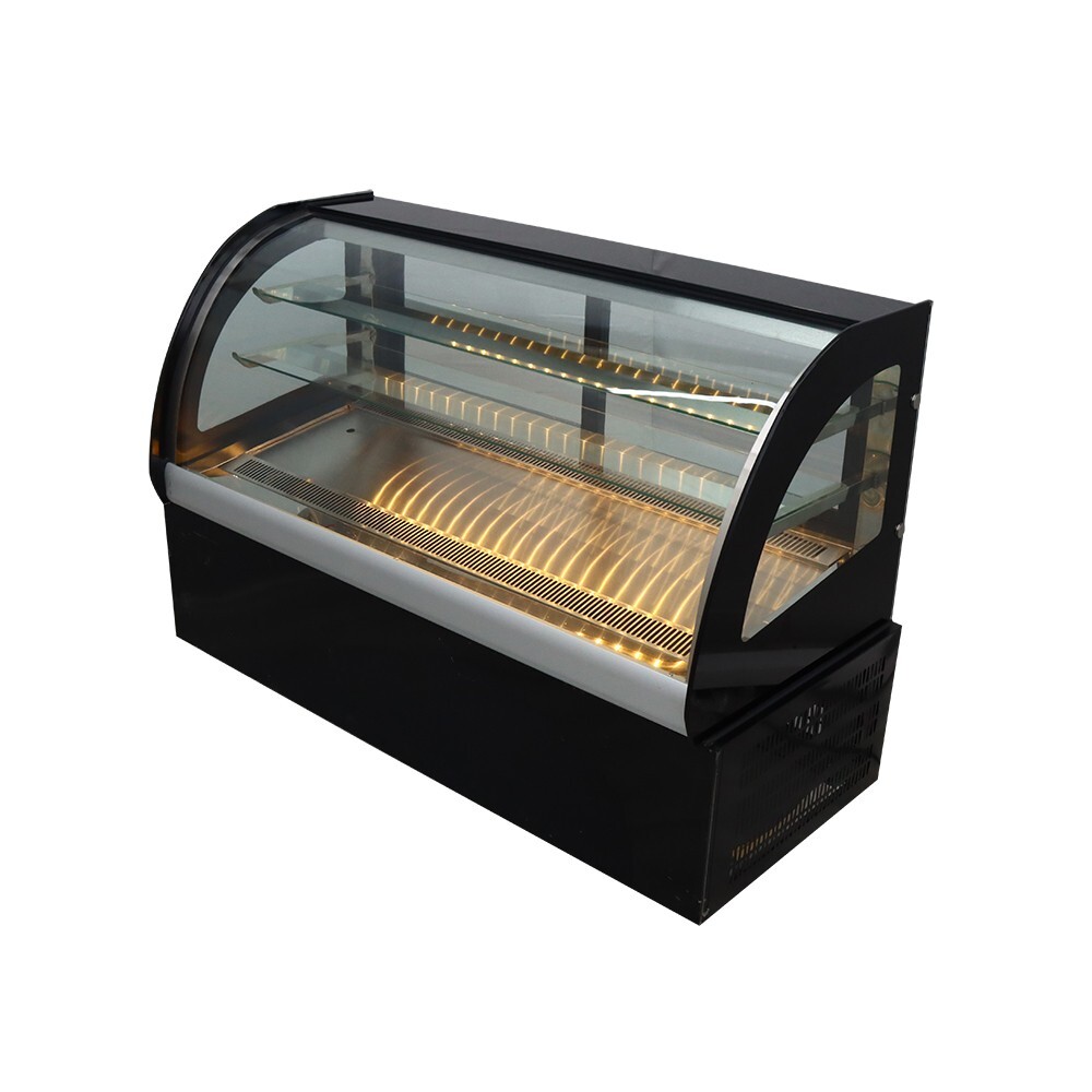 220V 47.2" 3Layer Desktop Refrigerated Cake Display Cabinet Air Cooling Showcase