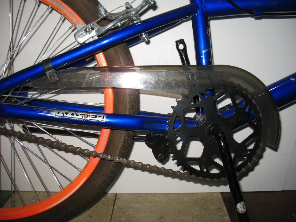 Smoked Plastic Bicycle Chain Guard Without Hardware #24