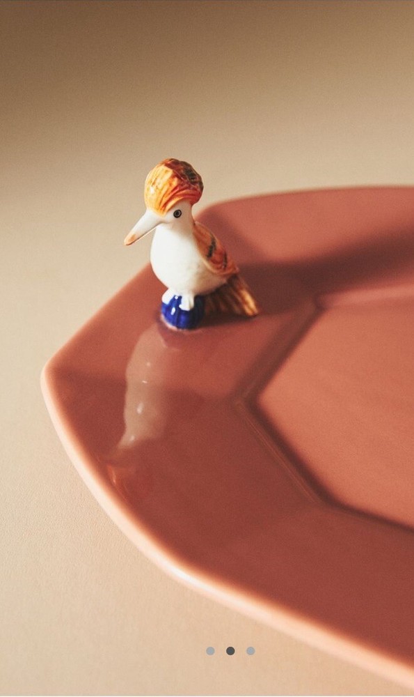 New Anthropologie Loro Bird Platter