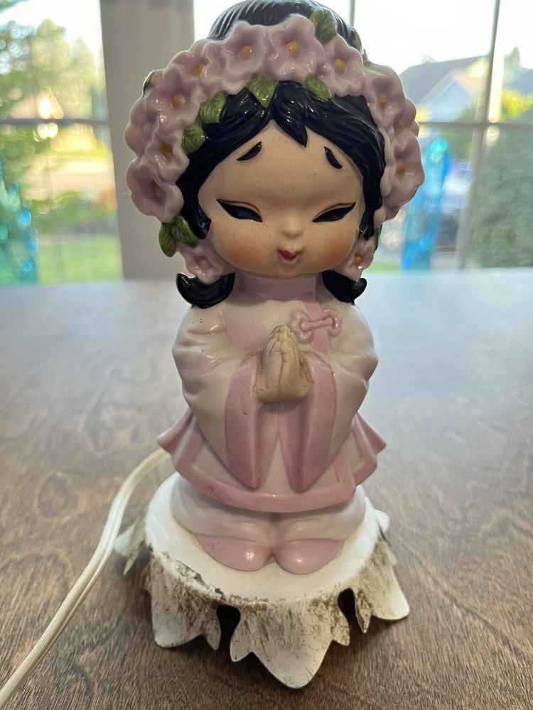 Vintage Aladdin Giftware Asian Girl