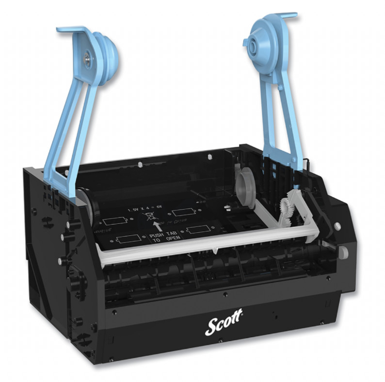 Scott 34361 Pro Electronic Hard Roll Towel Module / Dispenser, Black