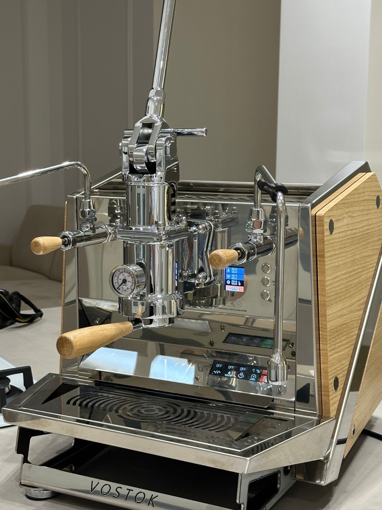 ACS Advanced Coffee Solutions Vostok Flush Lever Espresso Machine Safety System