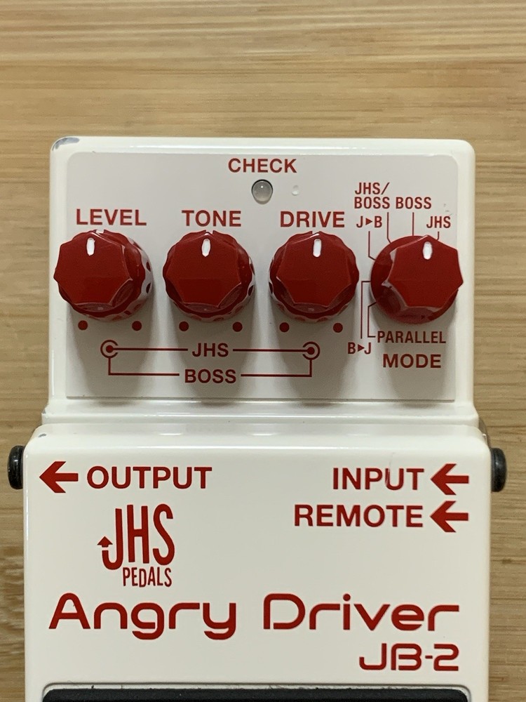 Boss JB-2 Angry Driver Guitar Pedal