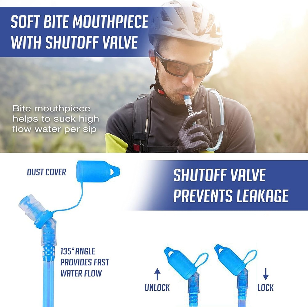 Sojourner Rave Hydration Pack - Hydration Backpack - Hydropack with 2L Bladder -