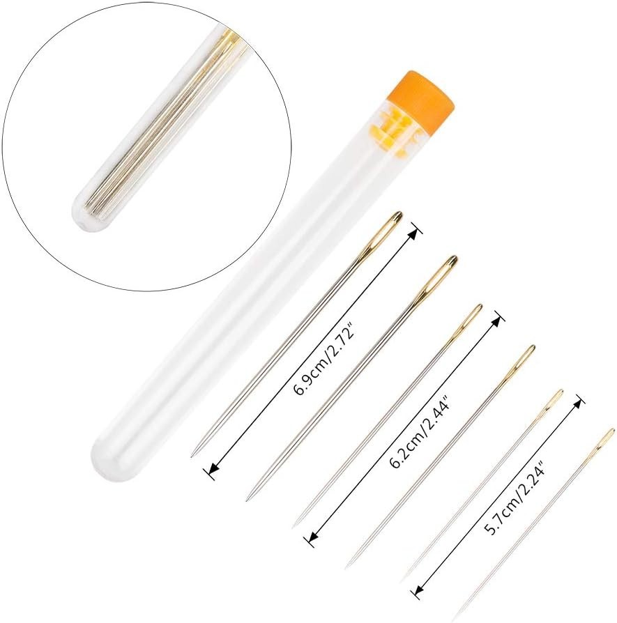 Set of 16 Bookbinding Tools with Bone Folder Needles and Waxed Thread for Crafts