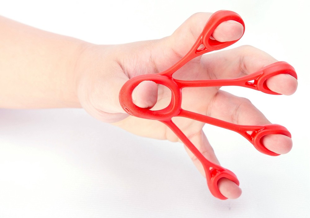 Finger Stretcher Hand Resistance Bands Hand Extensor Exerciser Finger Grip St...