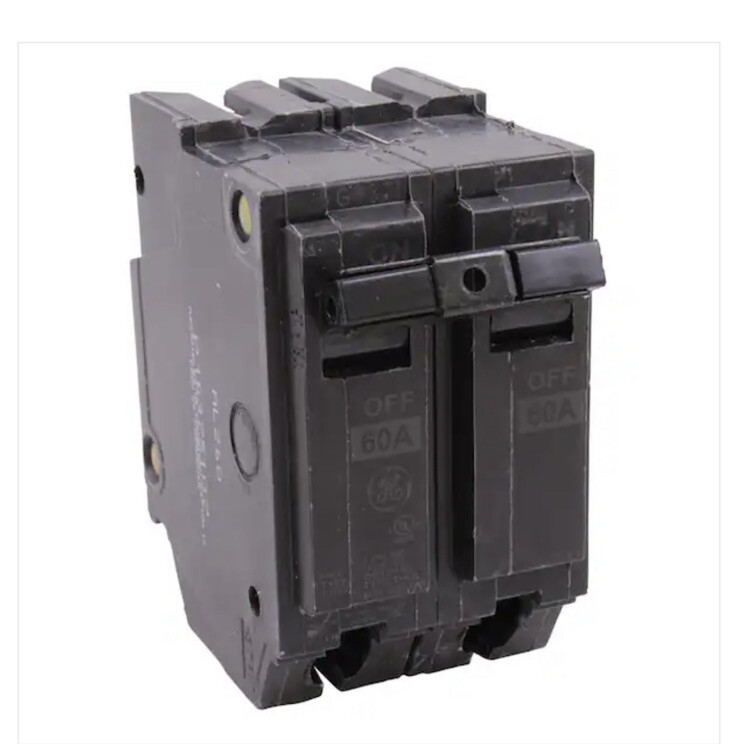 Q-line 60 Amp 2 In. Double-pole Circuit Breaker |