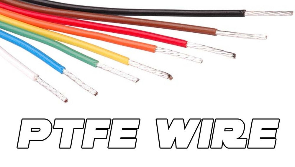 PTFE High Quality Hook Up Wire (24 AWG) Yellow