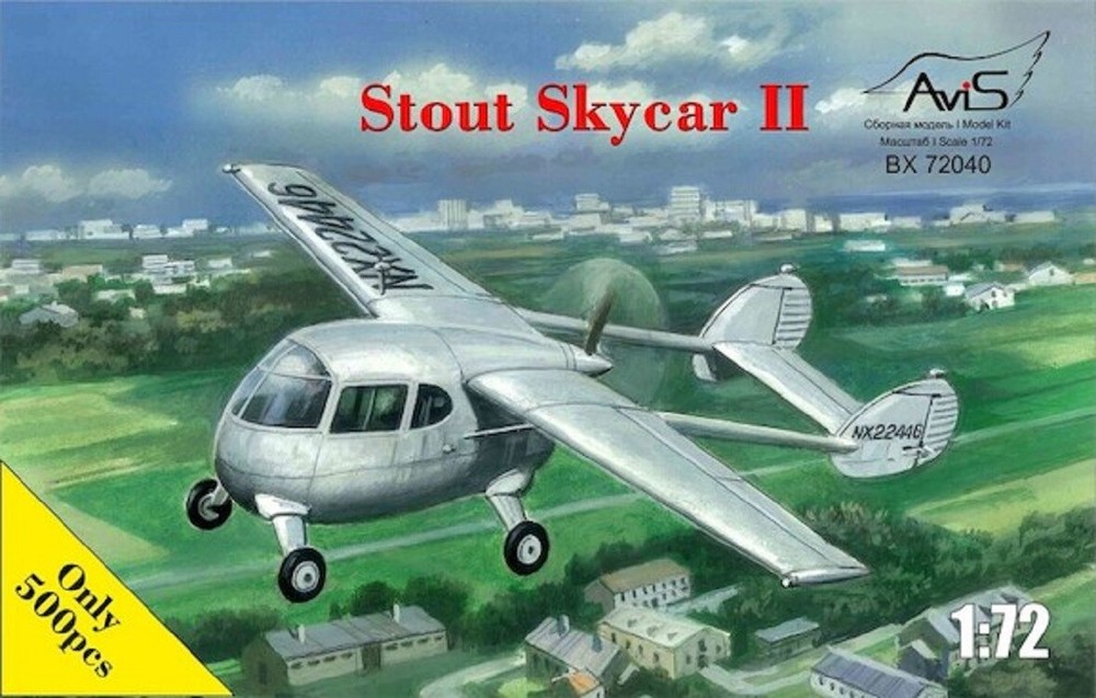 AVIS 72040 - 1/72 - Aircraft SkyCar II scale Plastic Model Kit