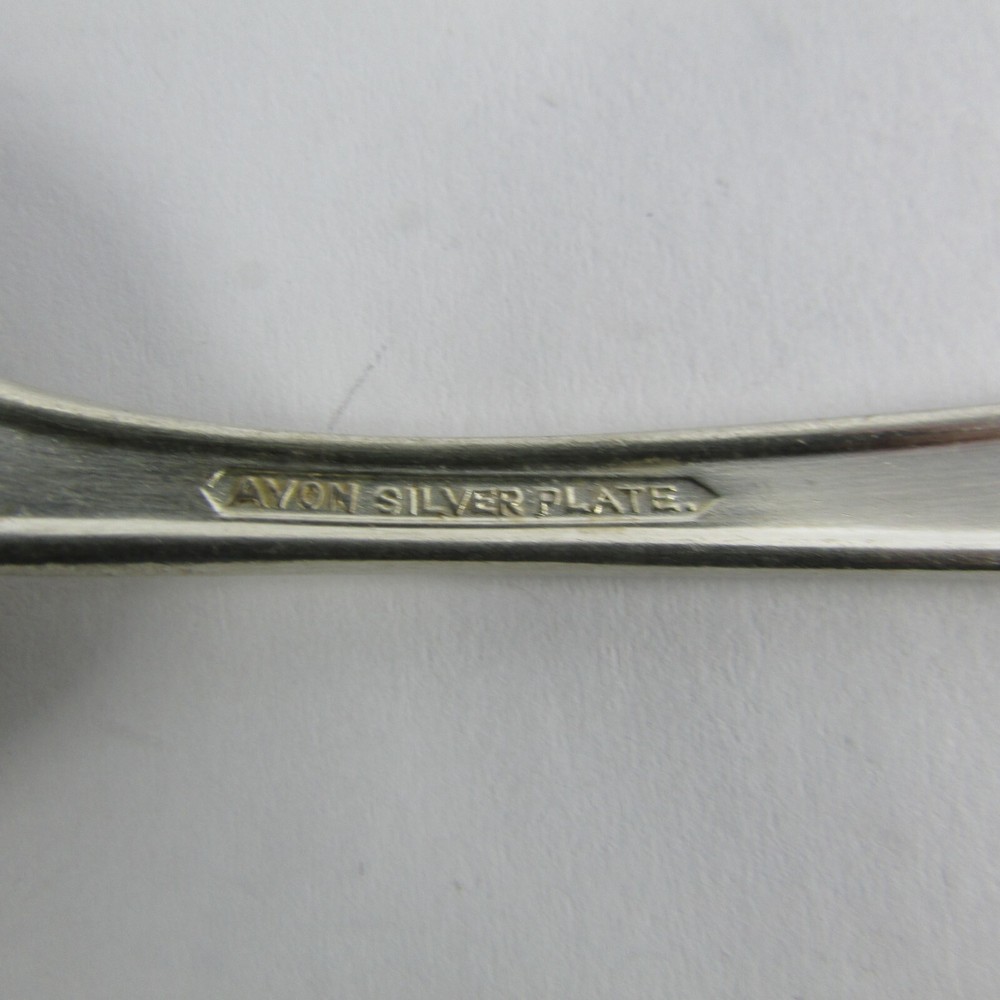 International Silver Avon Oval Soup Serving Spoon Silverplate 1940Flatware