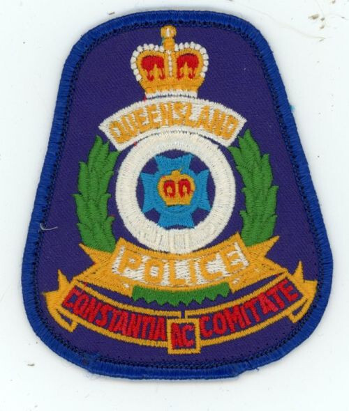 AUSTRALIA QUEENSLAND POLICE NICE SHOULDER PATCH SHERIFF