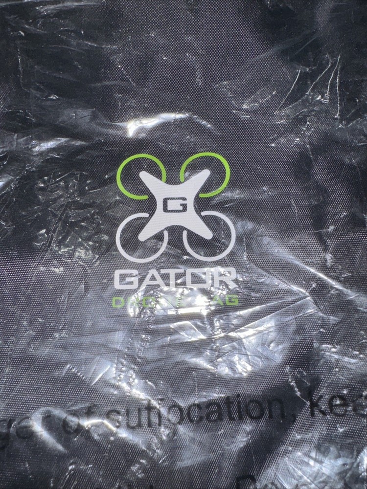 Gator Drone Bag Black Adjustable Straps Secure and Soft New AA44