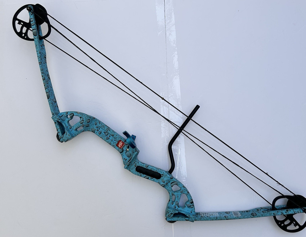 PSE Archery Barracuda AZ Discovery Compound Bow #1832824 Bowfishing Blue 40lb