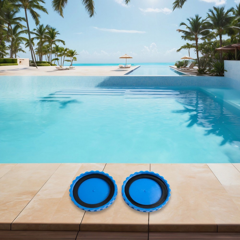 Winter Safety Solution Pool Cap Set Provides Robust Coverage Against Frost