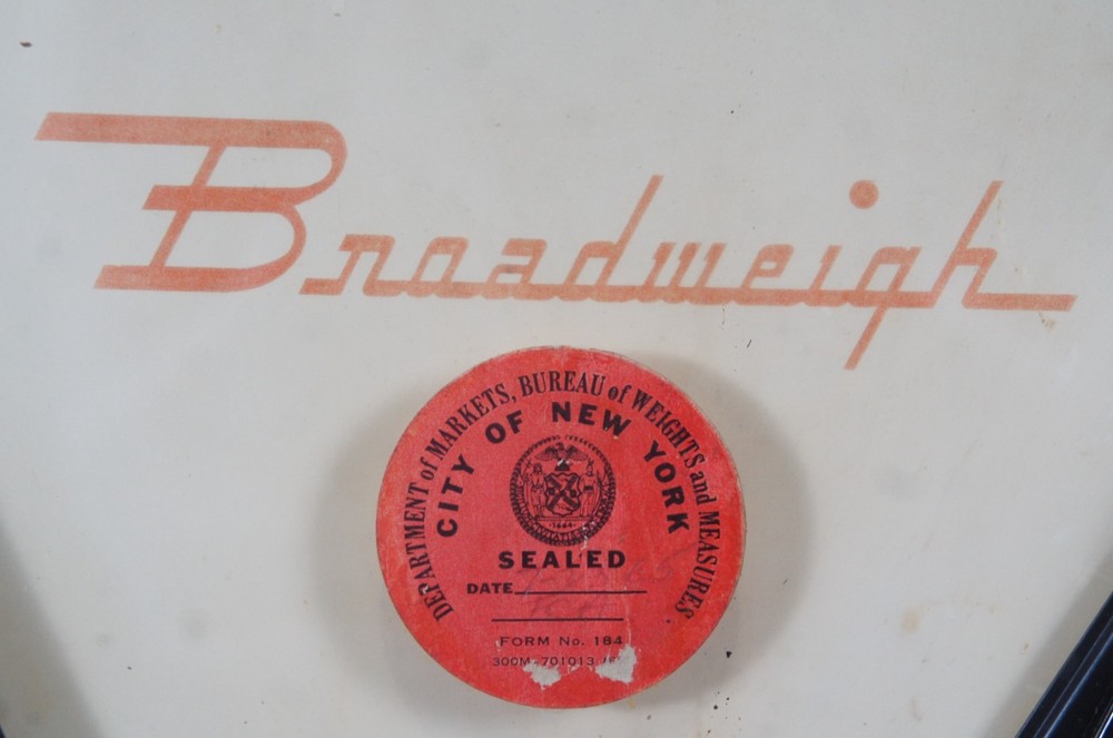 Belgian Berkel Broadweigh No 405 Standard Computing 3lb Weight Scale 21"