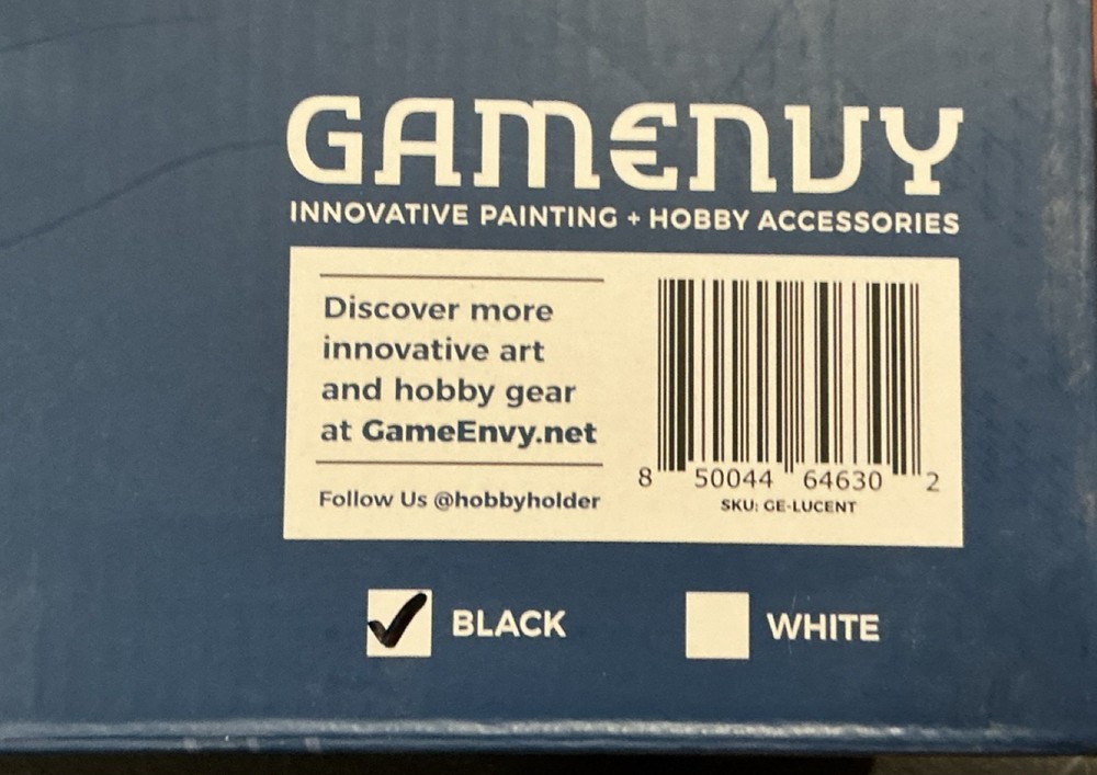 Game Envy Lucent Adjustable Art Hobby Light Box Black Model Lucent MPN GE-LUCENT