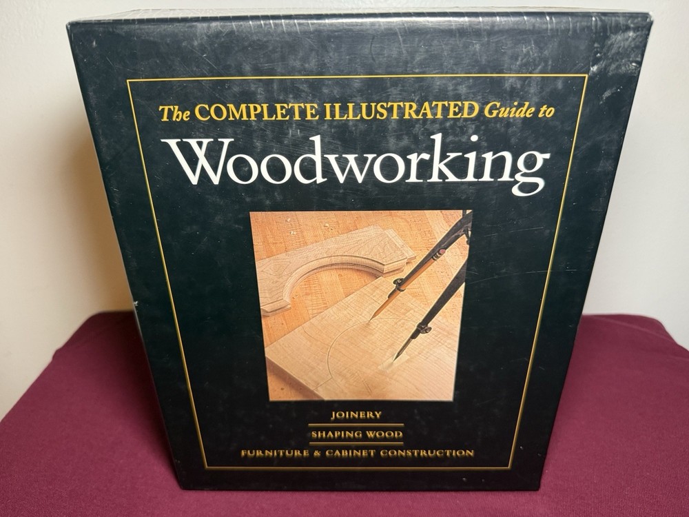 Complete Illustrated Guide Woodworking Set Joinery Shaping Construction HC