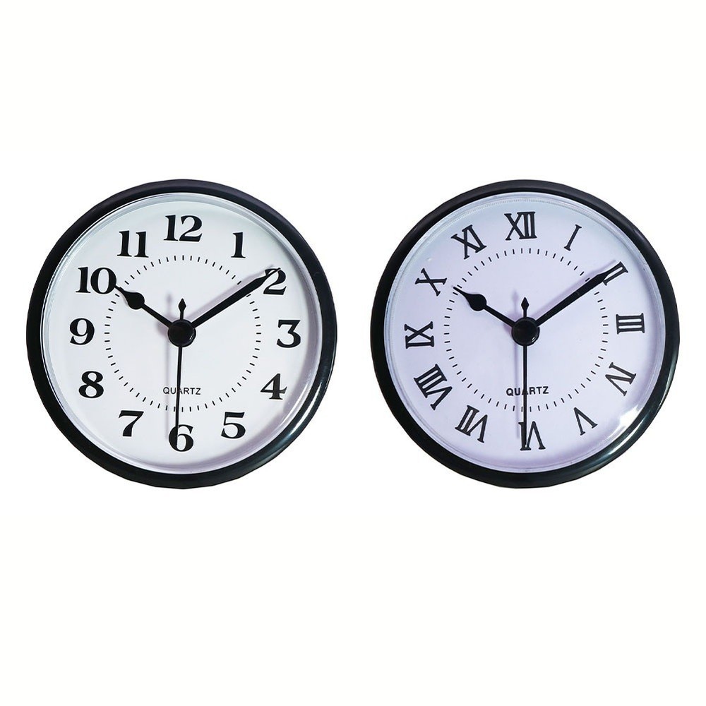 Roman Numeral Display Quartz Clock Insert 90MM Diameter DIY Accessories
