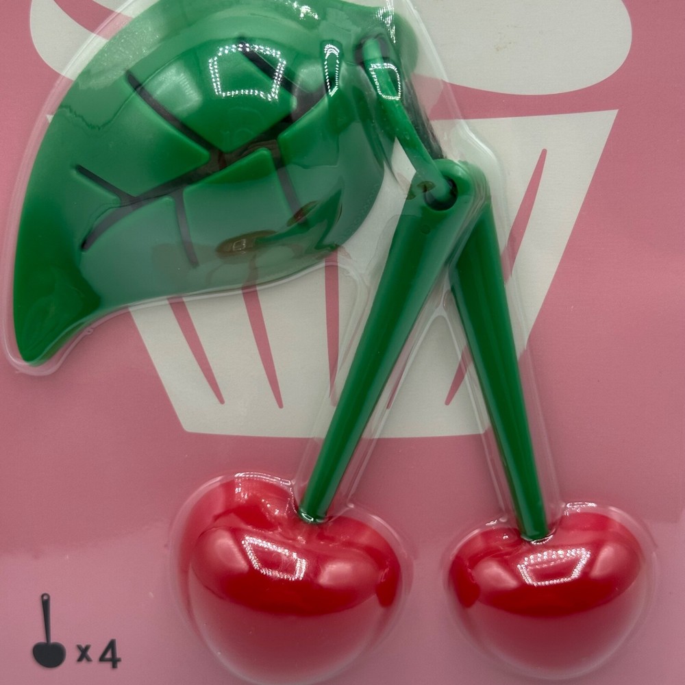 OTOTO Mon Cherry Measuring Spoons and Egg Separator ~ GREAT GIFT ~ NWT