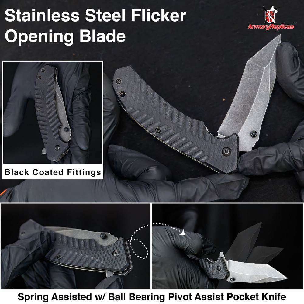 New Tactical Unbroken Resolve Assisted Spring Assisted Foldable Knife