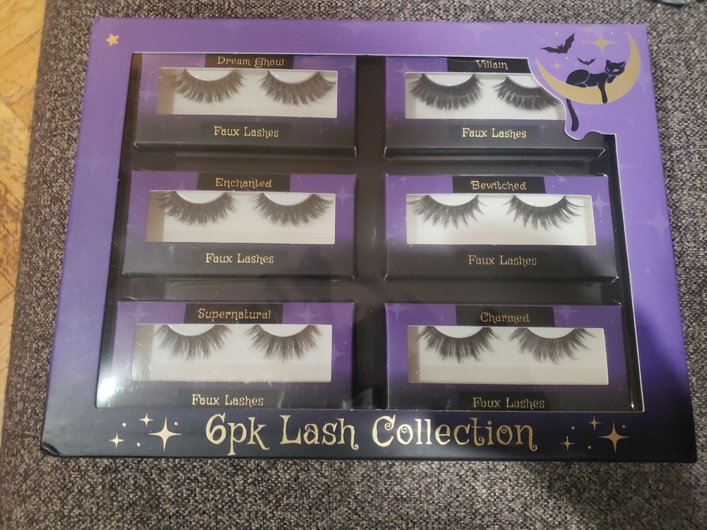 Tru Beauty Lashes 6 Pack Halloween Collection