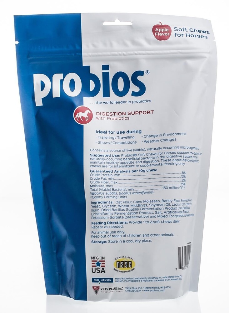 Probios Horse Soft Chews Apple, 1.32 lb