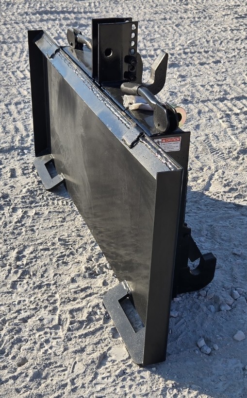 PROWorks Skid Steer Quick Attach to 3 Point CAT 1 Quick Hitch Adapter