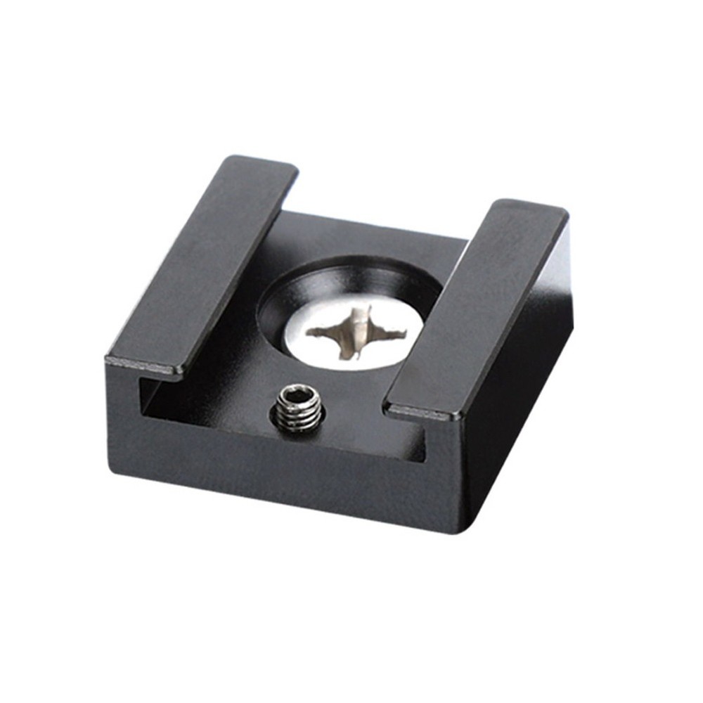 2 Pcs Quick Release Cold Shoe Holder Camera Flash Mounts Adapter Bracket