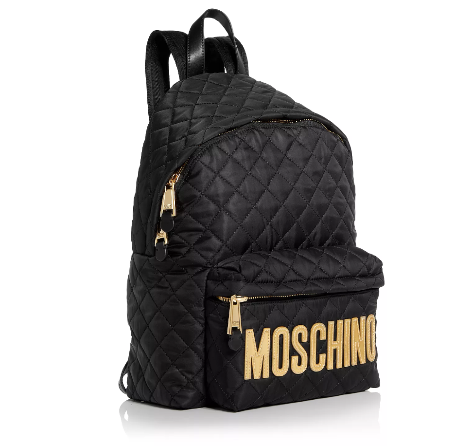 NWT Moschino Quilted Nylon Backpack MSRP$755