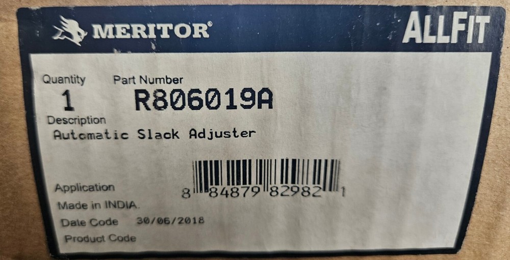 MERITOR Automatic Slack Adjustor R806019A - NEW