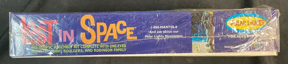LOST IN SPACE POLAR LIGHTS CYCLOPS ATTACKS MODEL KIT SEALED PLAYING MANTIS