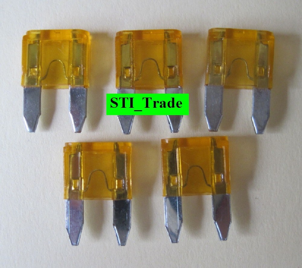 5A Mini Blade Fuses (5 Pcs)