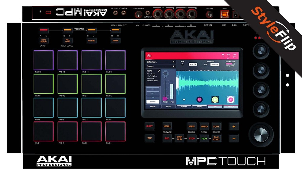 Akai MPC Touch  | Black | Protective Decal | StyleFlip Skins