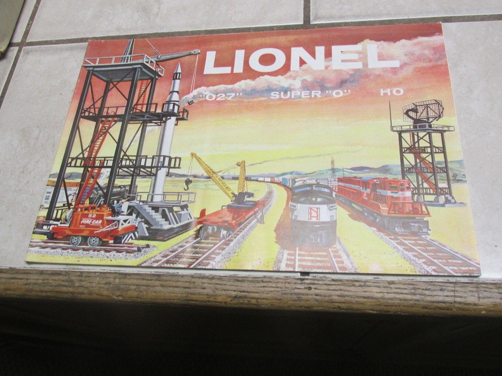 1958 Lionel Catalog Very Nice Condition