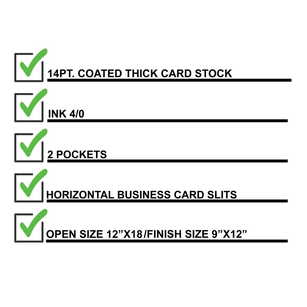 RE/MAX Folders N01-White 25 Pack