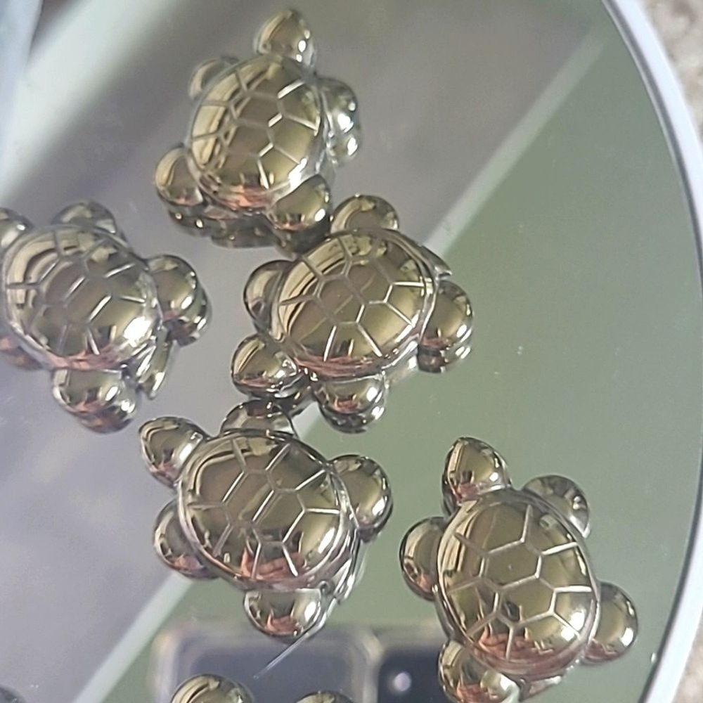 24pc Bag of Pyrite Turtles