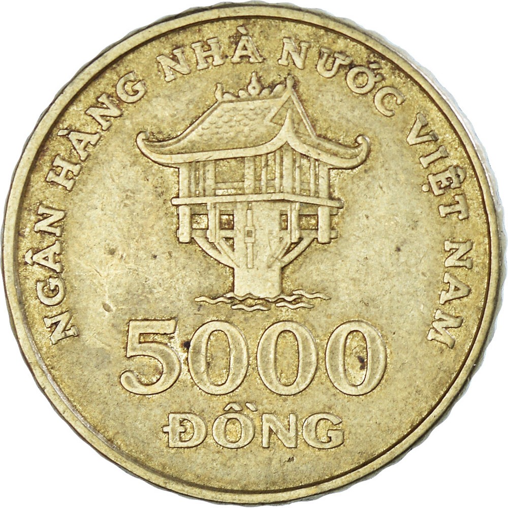[#1358643] Coin, Vietnam, 5000 Dông, 2003